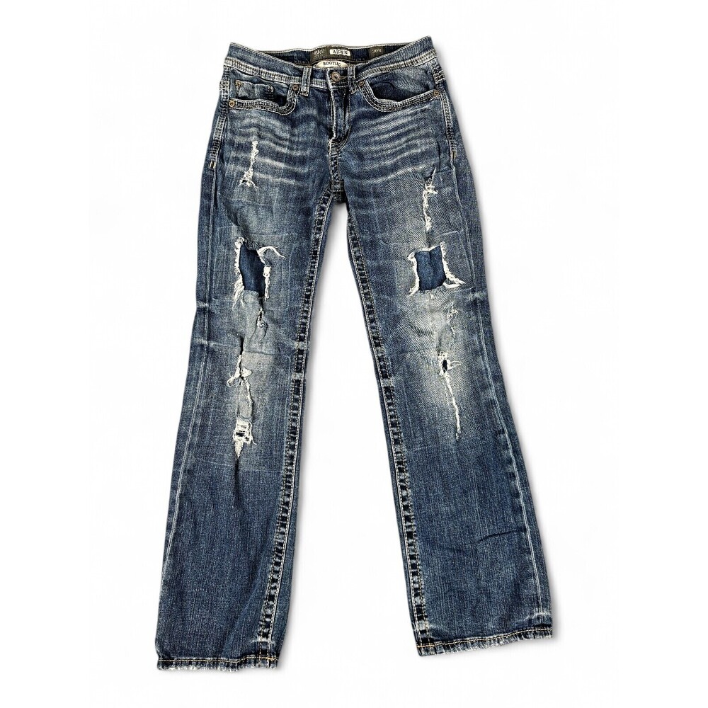 BKE Women Bootcut Distressed Jeans Size 30
